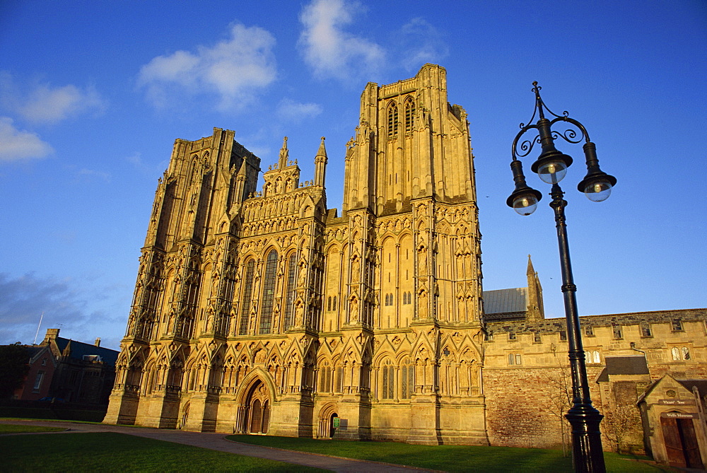 Wells Cathedral, Wells, Somerset, England, United Kingdom, Europe