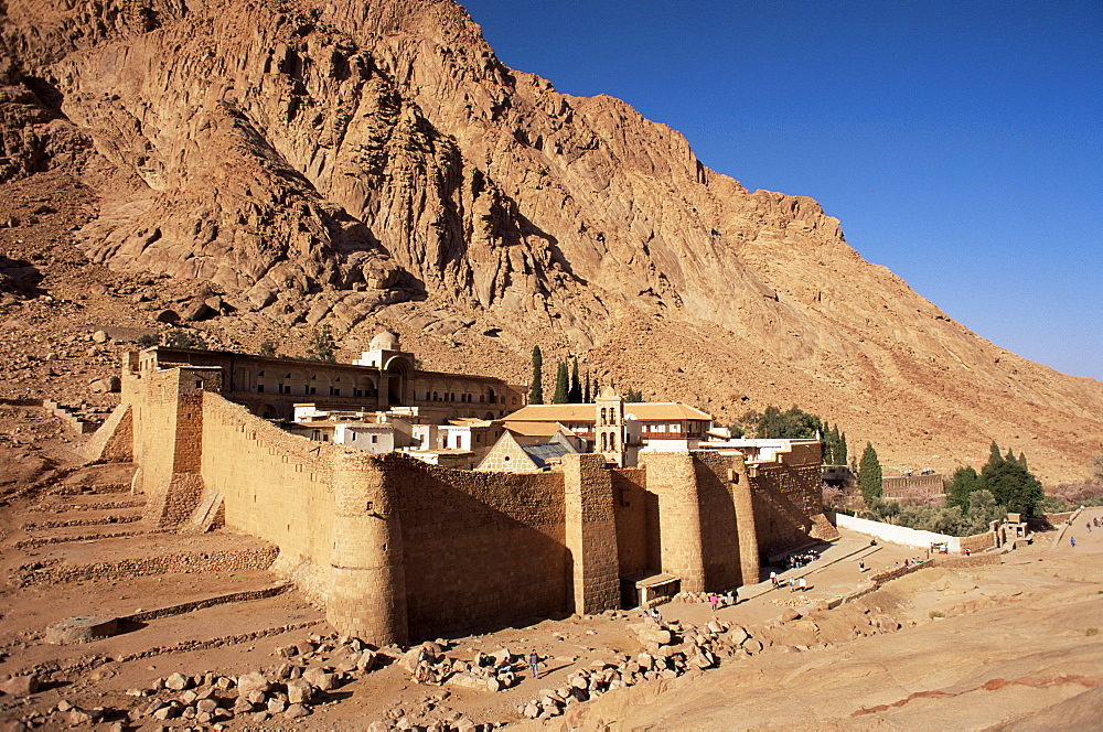 St. Catherine's Monastery, UNESCO World Heritage Site, Sinai, Egypt, North Africa, Africa