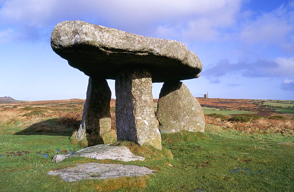 Lanyon Quoit, near Madron, Cornwall, England, United Kingdom, Europe