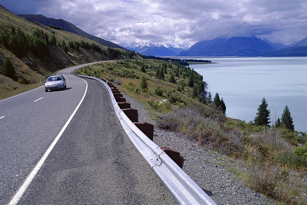 Lake Pukaki, Mount Cook National Park, South Island, New Zealand, Pacific