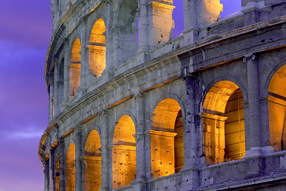 Colosseum, UNESCO World Heritage Site, Rome, Lazio, Italy, Europe