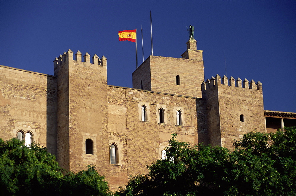 The Almudaina Palace, Palma, Mallorca (Majorca) Balearic Islands, Spain, Mediterranean, Europe