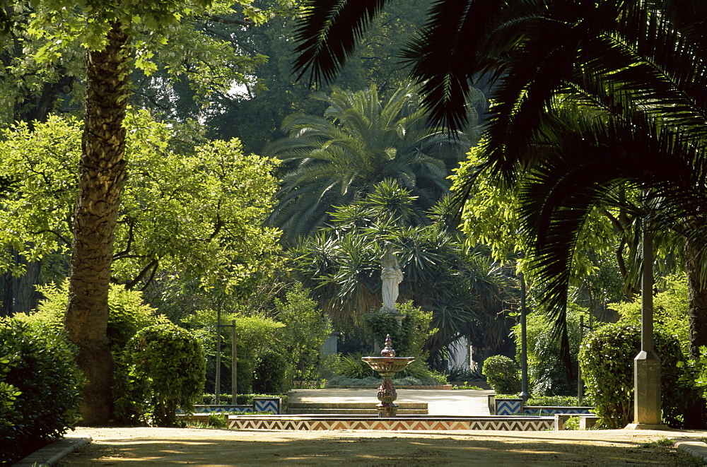 Parque Maria Luisa, Seville, Andalusia (Andalucia), Spain, Europe