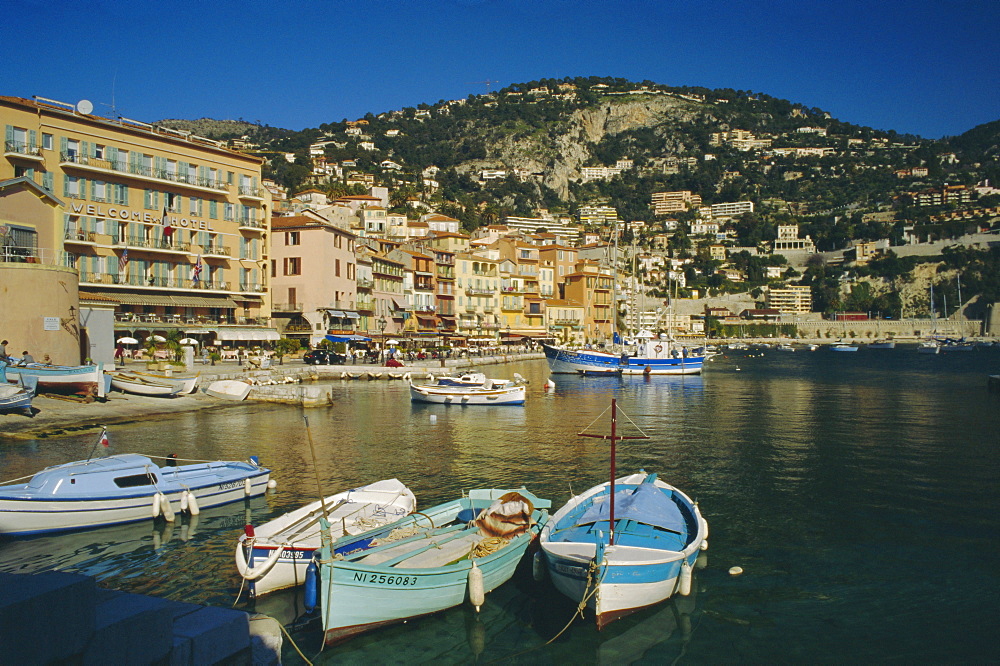 The harbour, Villefranche, Provence, France, Europe 