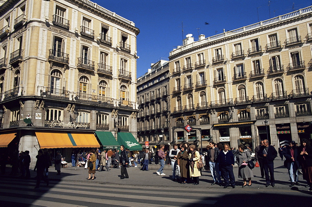 Puerta del Sol, Madrid, Spain, Europe