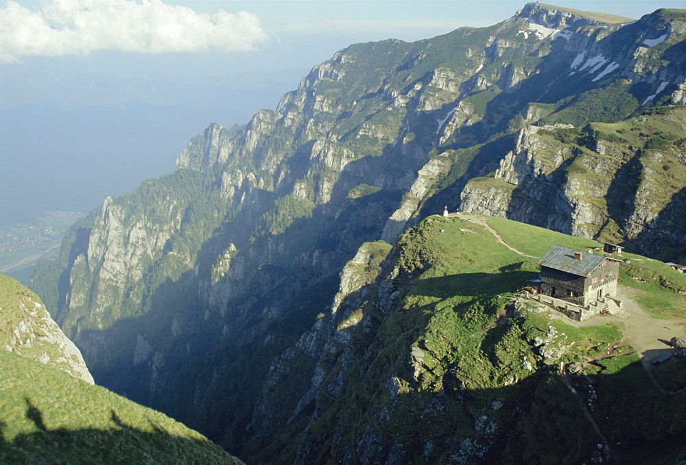 Cabana Caraiman, Bucegi Mountains, Transylvania, Romania, Europe