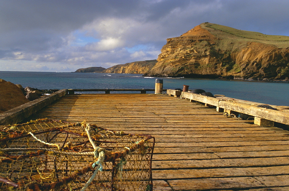 Wharf, Flowerpot, Pitt Island, Chatham Islands, Pacific islands, Pacific