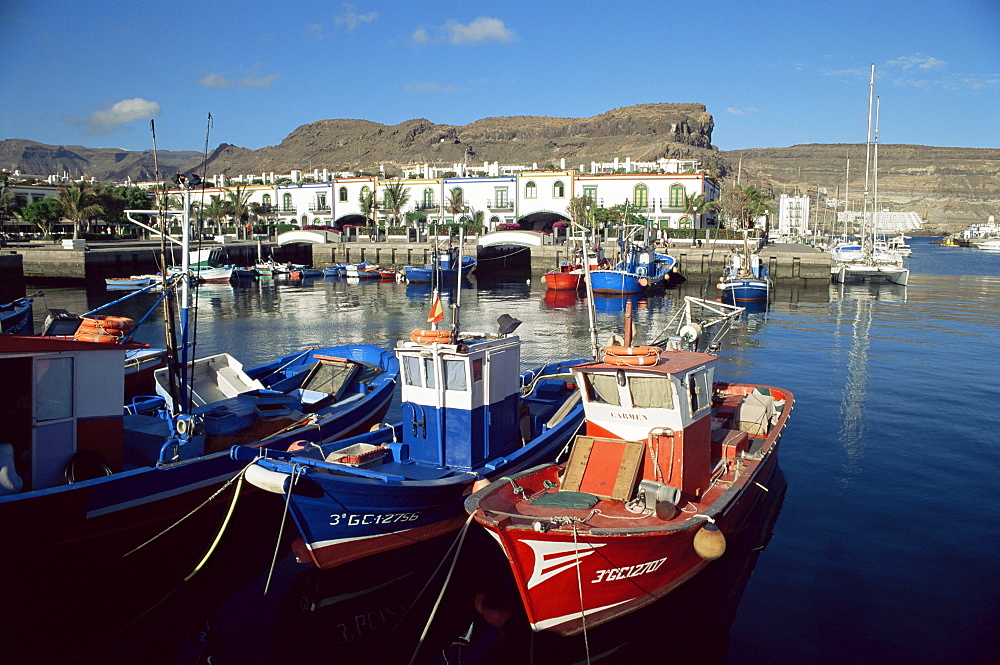 Puerto de Mogan, Gran Canaria, Canary Islands, Spain, Atlantic, Europe