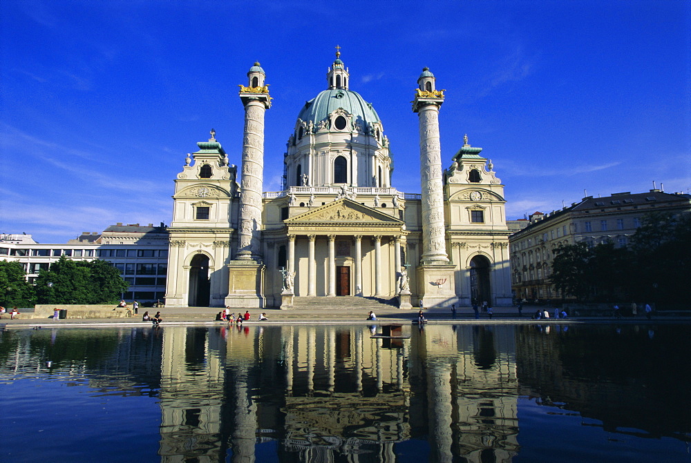 Karlskirche, Vienna, Austria, Europe