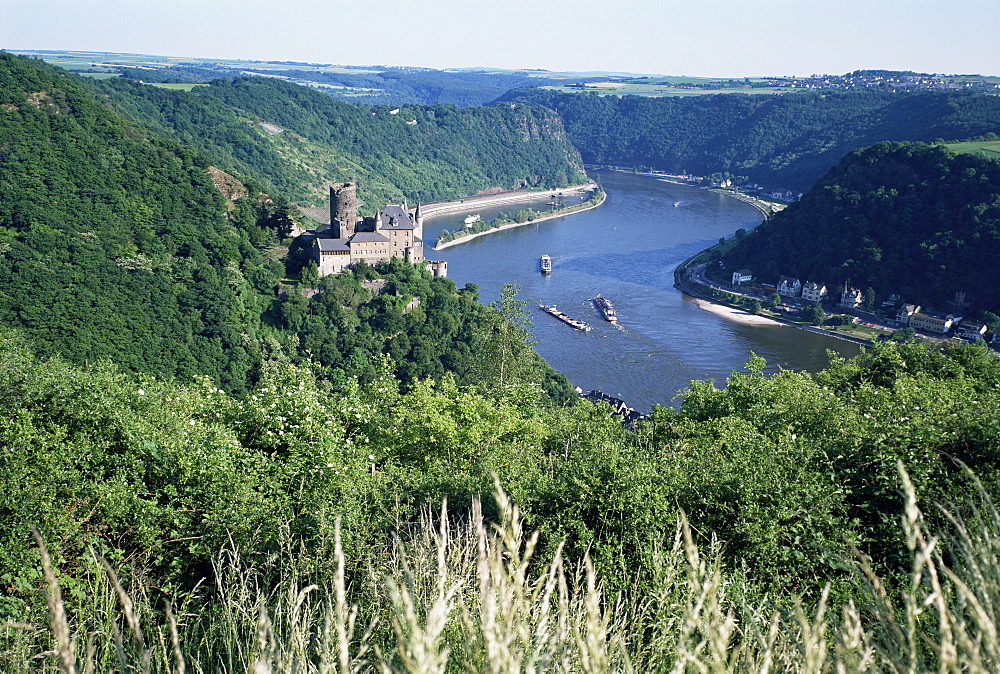 River Rhine, Rhineland, Germany, Europe