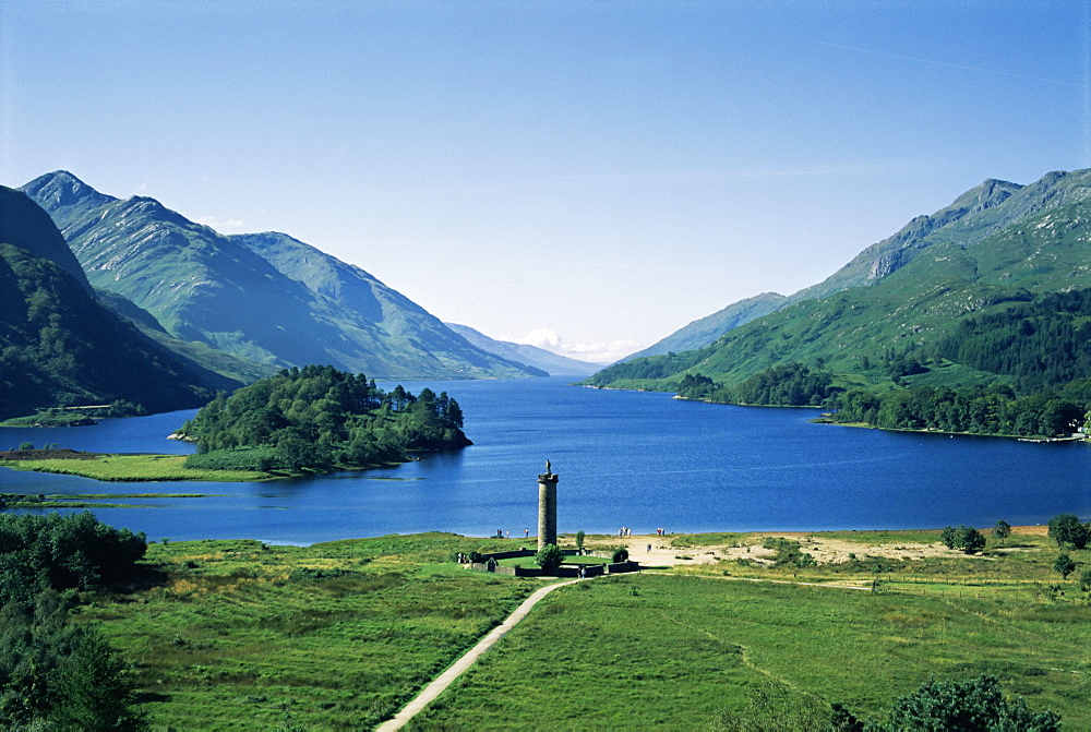 Glenfinnan and Loch Shiel, Highland region, Scotland, United Kingdom, Europe