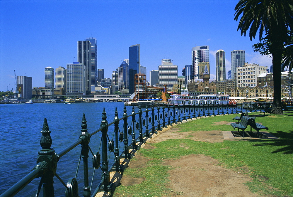 Sydney Cove and city skyline, Sydney, New South Wales, Australia