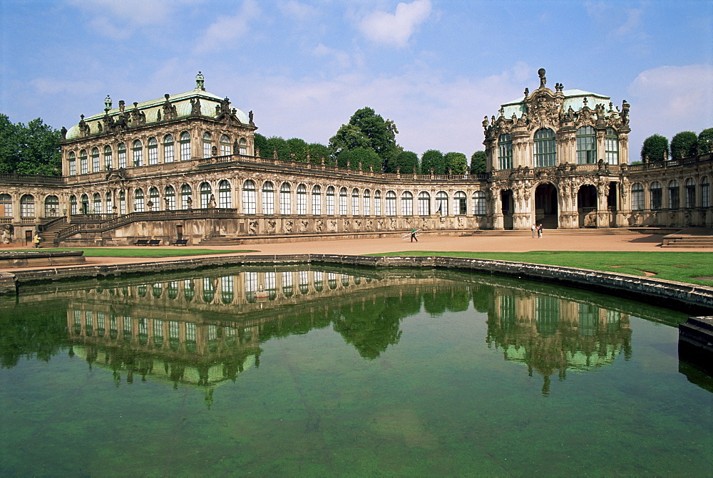 Zwinger, Dresden, Saxony, Germany, Europe