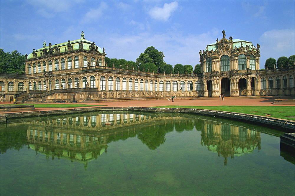 Zwinger, Dresden, Saxony, Germany, Europe