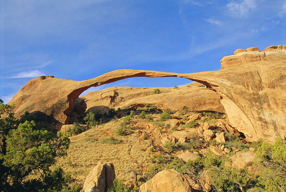 Landscape Arch, Arches National Park, Utah, USA, North America