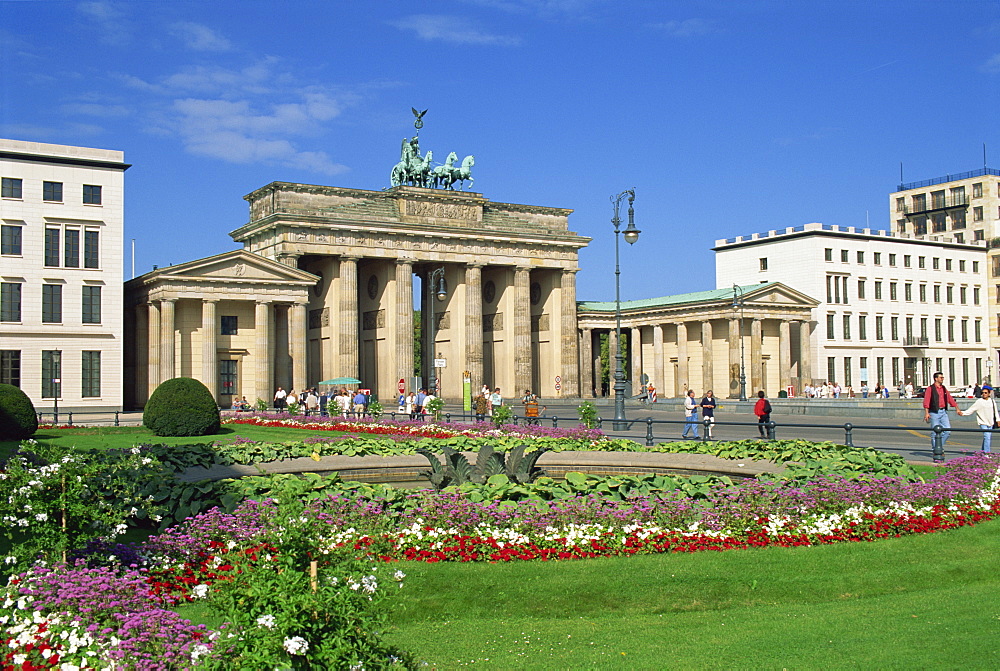 The Brandenburg Gate, Berlin, Germany, Europe