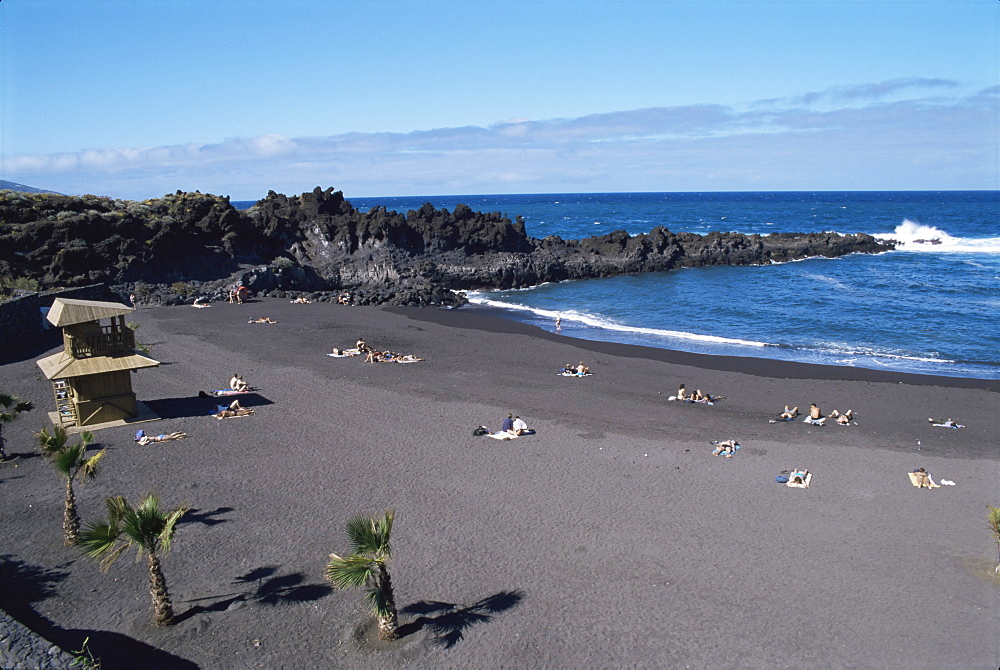 Playa de los Cancajos, La Palma, Canary Islands, Spain, Atlantic, Europe