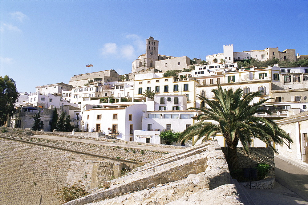 Dalt Vila, Eivissa, Ibiza, Balearic Islands, Spain, Mediterranean, Europe