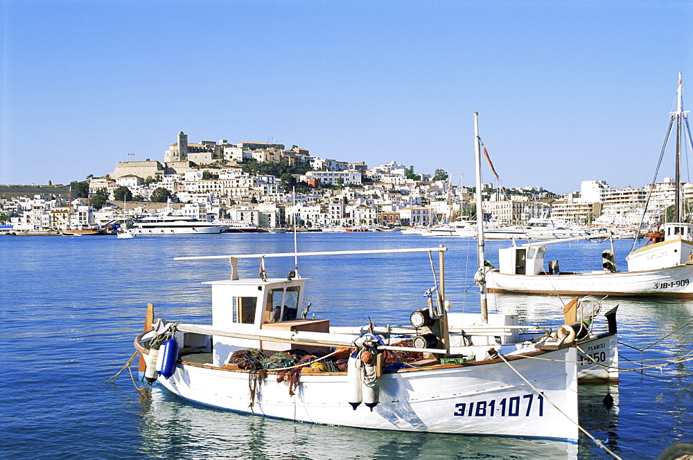 Ibiza Town, Ibiza, Balearic Islands, Spain, Mediterranean, Europe