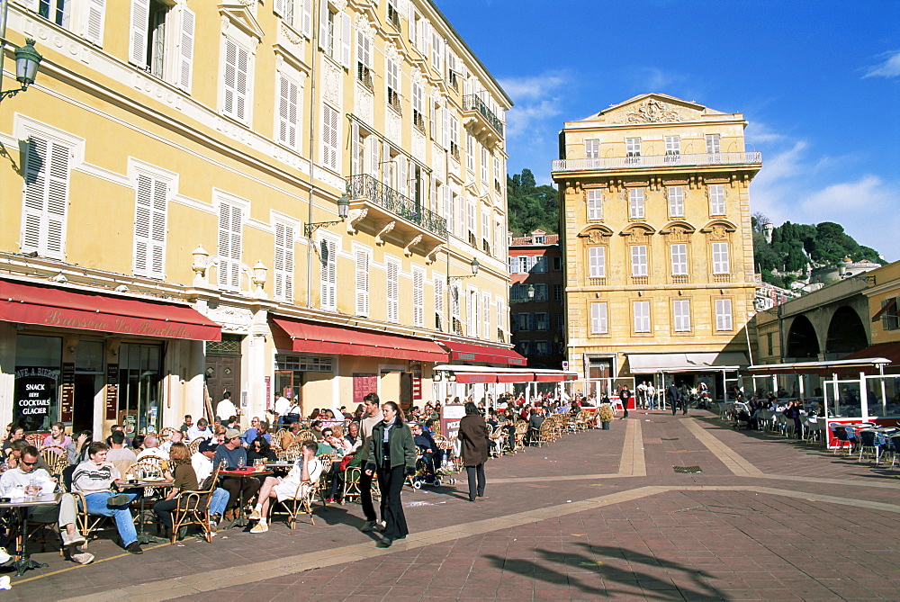 Place Charles Felix, Nice, Alpes Maritimes, Cote d'Azur, Provence, France, Europe