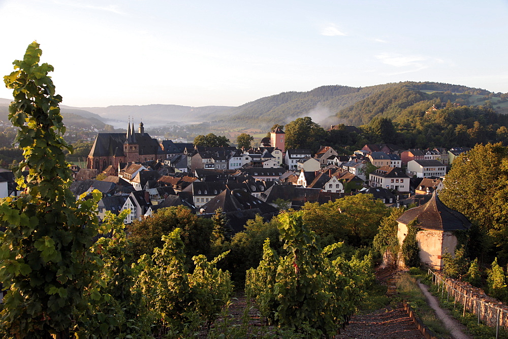 Old town of Saarburg, Rhineland-Palatinate, Germany, Europe