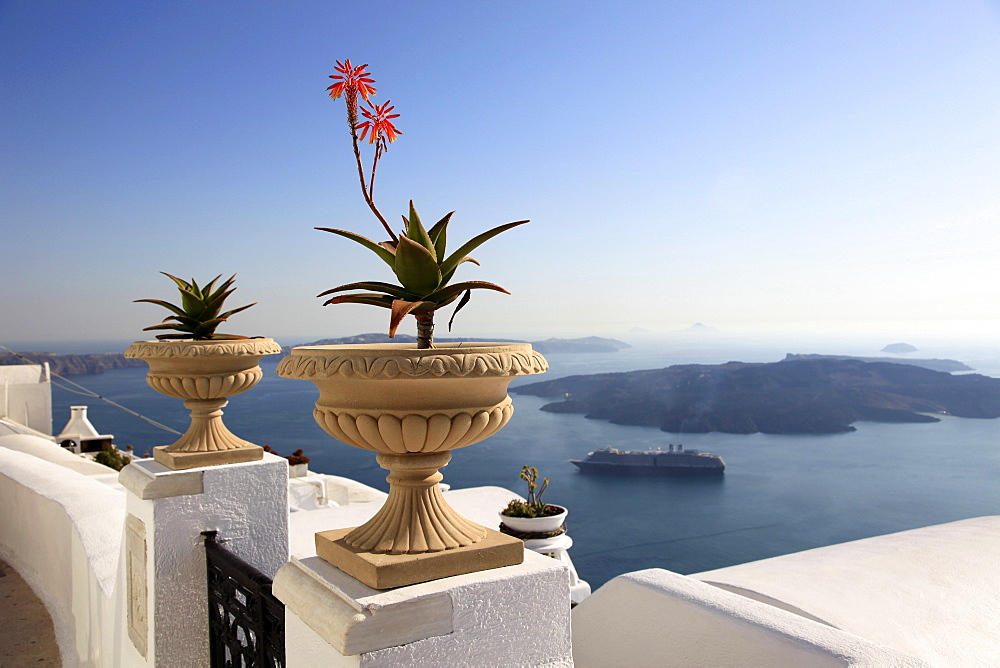 Firostefani, Santorini, Cyclades Islands, Greek Islands, Greece, Europe