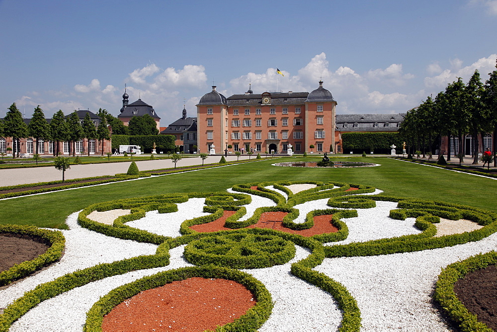 Schwetzingen castle, Baden-Wurttemberg, Germany, Europe