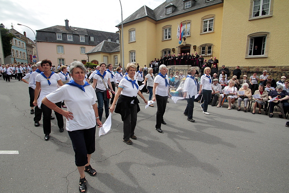 Hopping procession of Echternach, Luxembourg, Europe