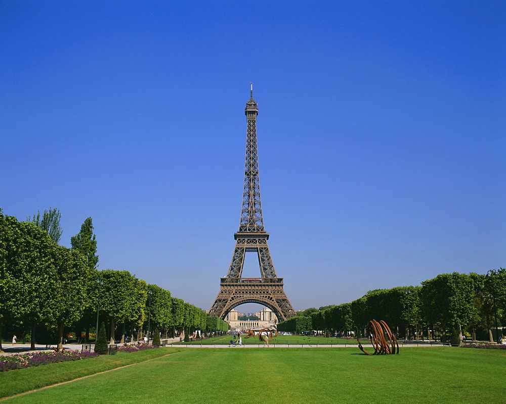 The Eiffel Tower, Paris, France, Europe