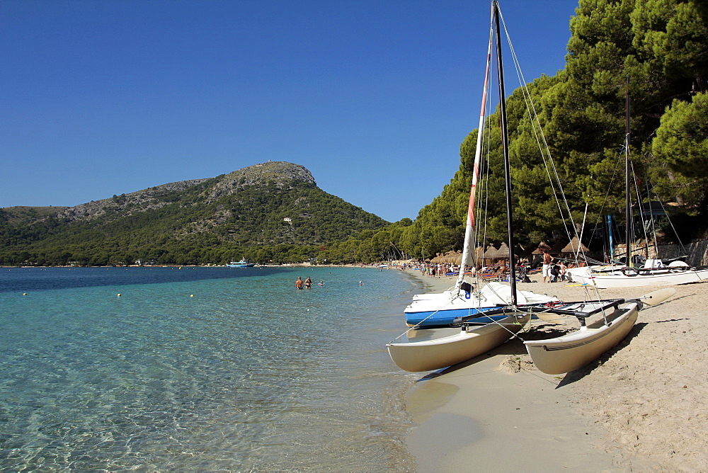 Playa Formentor, Cap de Formentor, Mallorca, Balearic Islands, Spain, Mediterranean, Europe