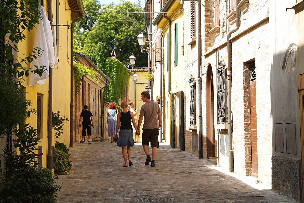 Santarcangelo di Romagna, old town, Adriatic coast, Emilia-Romagna, Italy, Europe