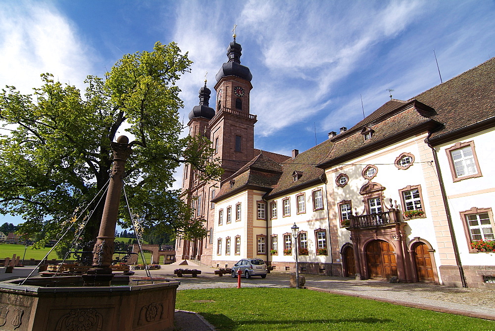 Abbey church of St. Peter, Black Forest, Baden-Wurttemberg, Germany, Europe