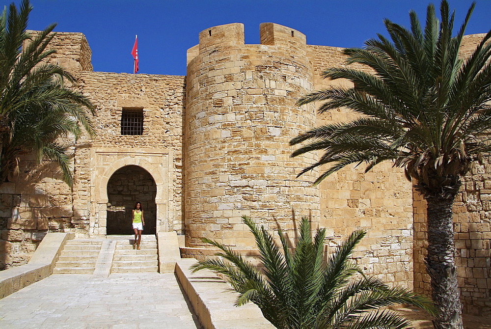 Castle Bordj el Kebir, Houmt Souk, Island of Jerba, Tunisia, North Africa, Africa