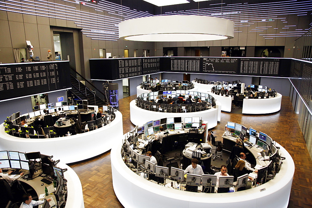 Frankfurt Stock Exchange, Frankfurt-am-Main, Germany, Europe