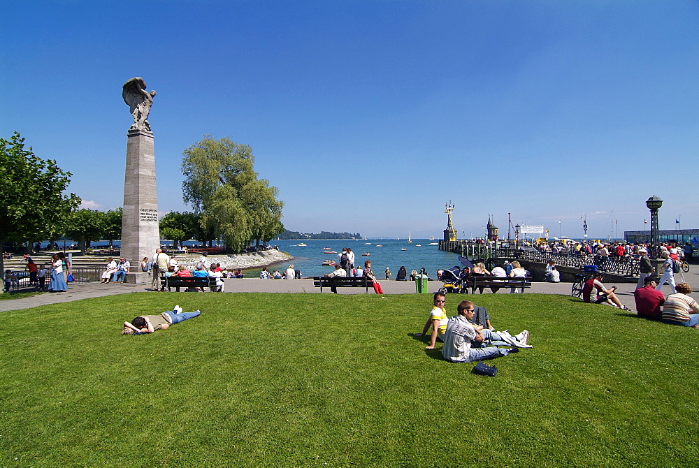 Konstanz, Gondelhafen, Lake Constance, Baden-Wurttemberg, Germany, Europe