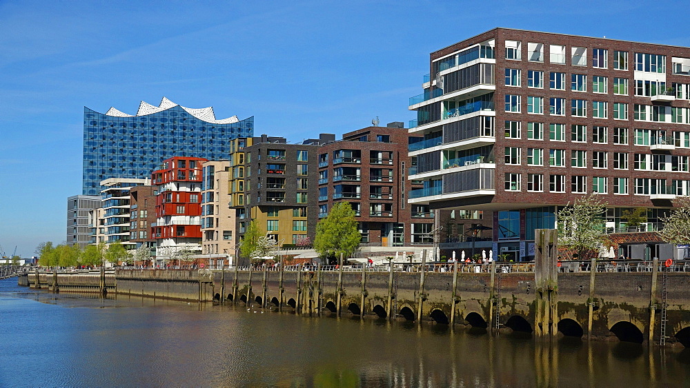 Elbe Philharmonic Hall, Hafen City, Hamburg, Germany, Europe