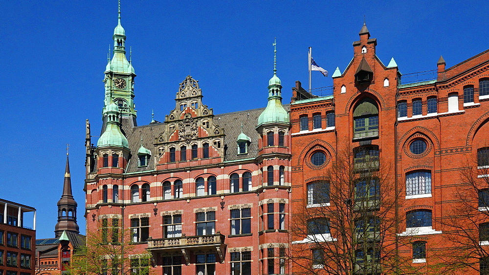 Speicherstadt, Hamburg, Germany, Europe