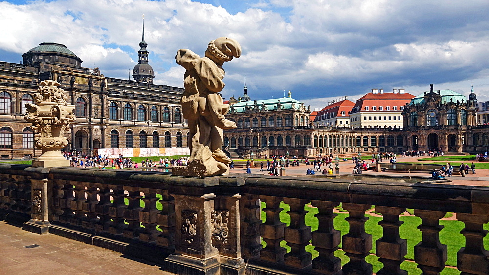 Zwinger Palace, Dresden, Saxony, Germany, Europe