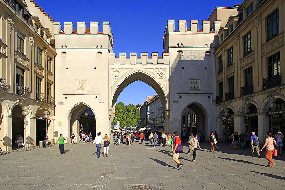 Karlstor City Gate, Munich, Upper Bavaria, Bavaria, Germany, Europe