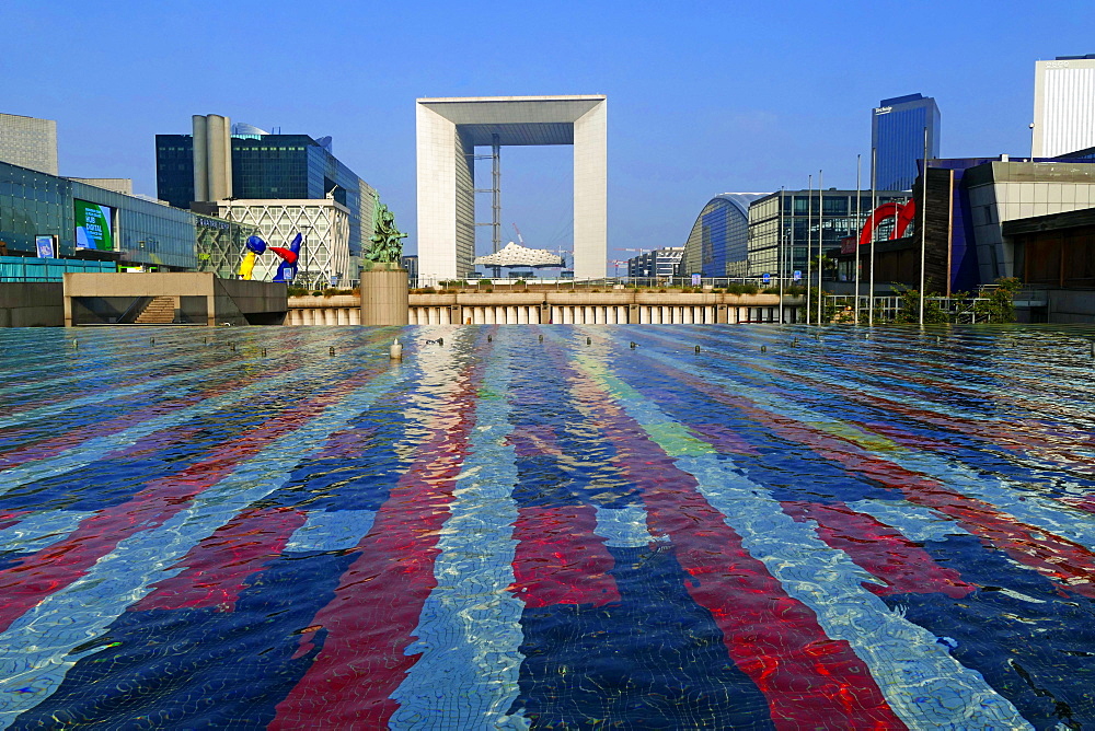 Grande Arche de la Defense, La Defense, Paris, France, Europe