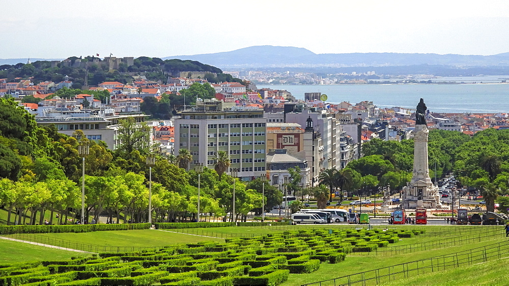 Parque Eduardo VII, Lisbon, Portugal, Europe