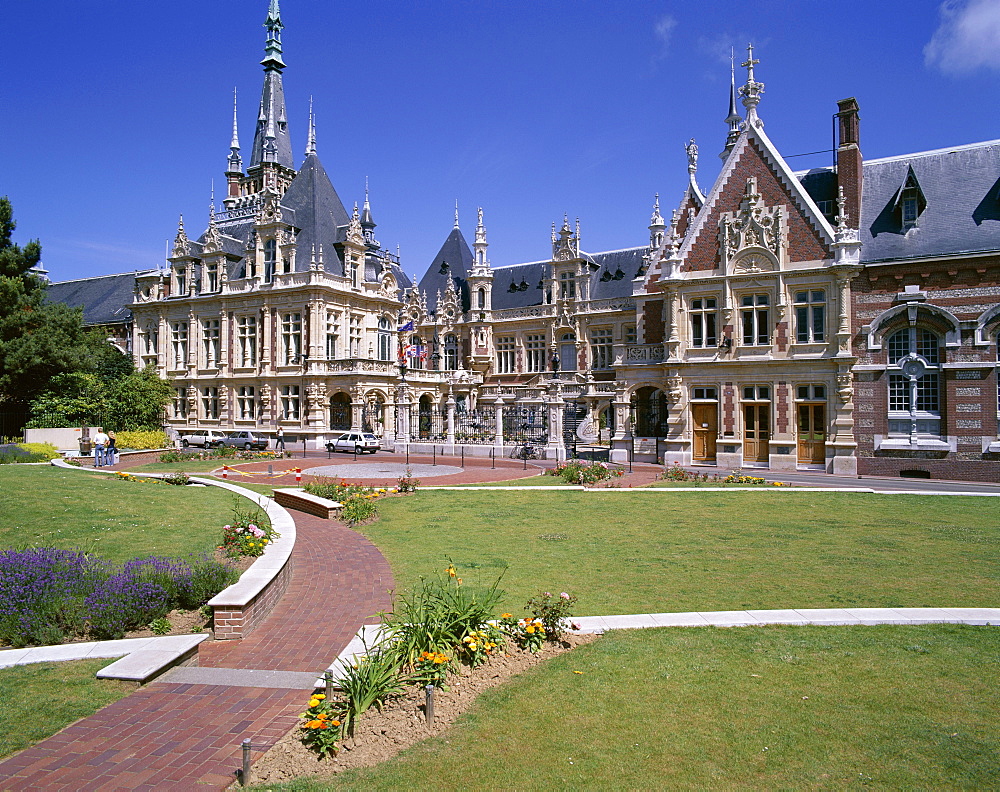 Palais Benedictine (Benedictine palace), Fecamp, Haute Normandie (Normandy), France, Europe