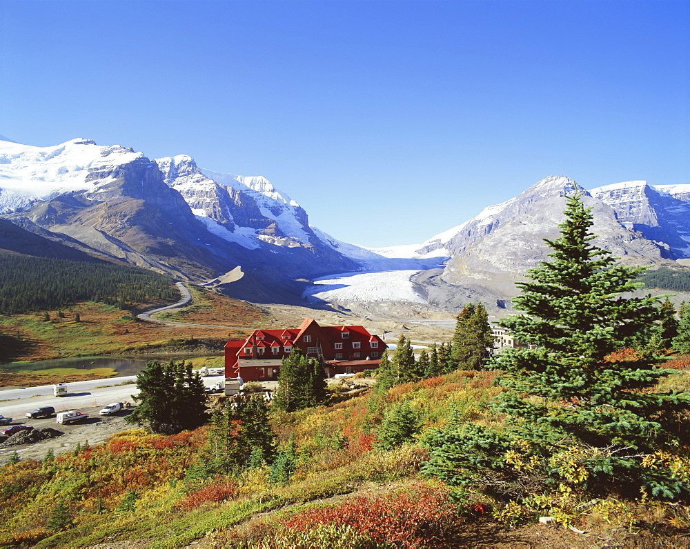 Athabasca Glacier, Columbia Icefield, Jasper National Park, Rocky Mountains, Alberta, Canada