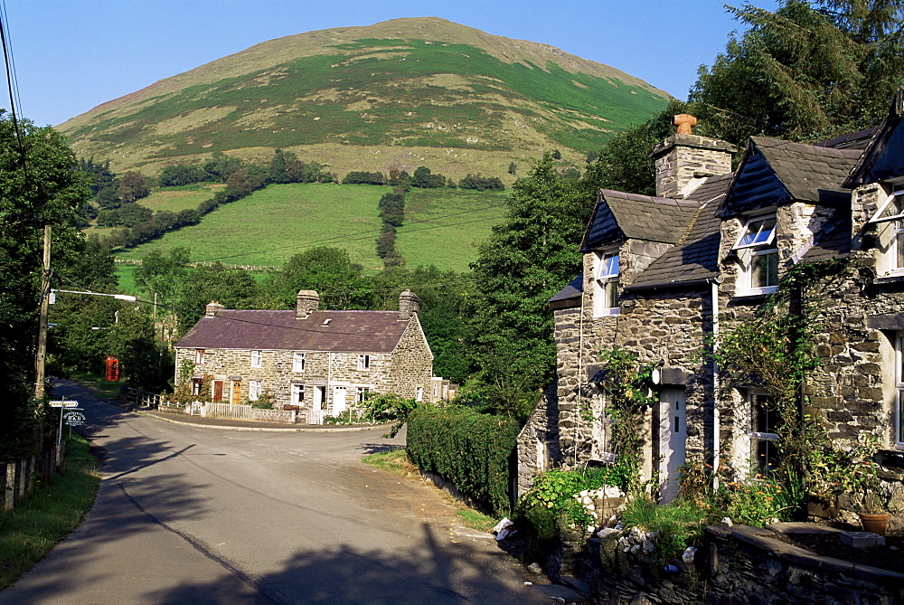 Hamlet of Aber Cywarch near Dinas Mawddwy, Snowdonia National Park, Gwynedd, Wales, United Kingdom, Europe