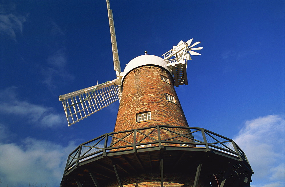 Green's Mill, built in 1807, Green's Park, Nottingham, Nottinghamshire, England, United Kingdom, Europe