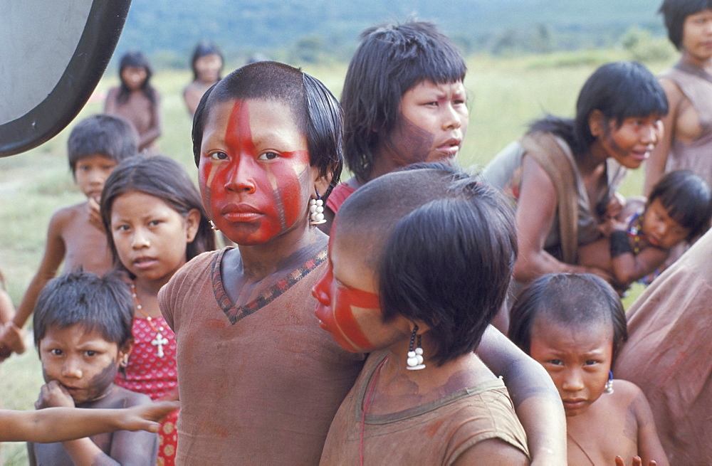 Gorotire Indian girl, Brazil, South America