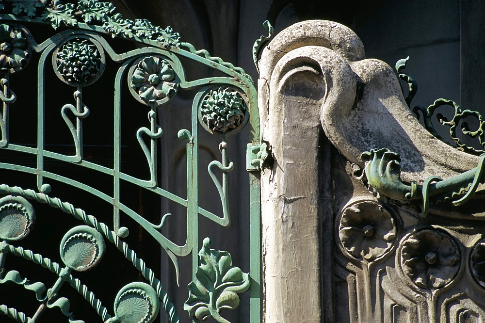 Ironwork, Society of Authors, Madrid, Spain, Europe