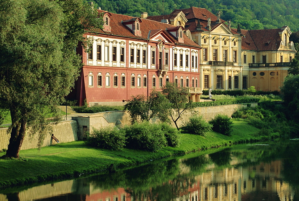 Zbraslavi Castle, Bohemia, Czech Republic, Europe