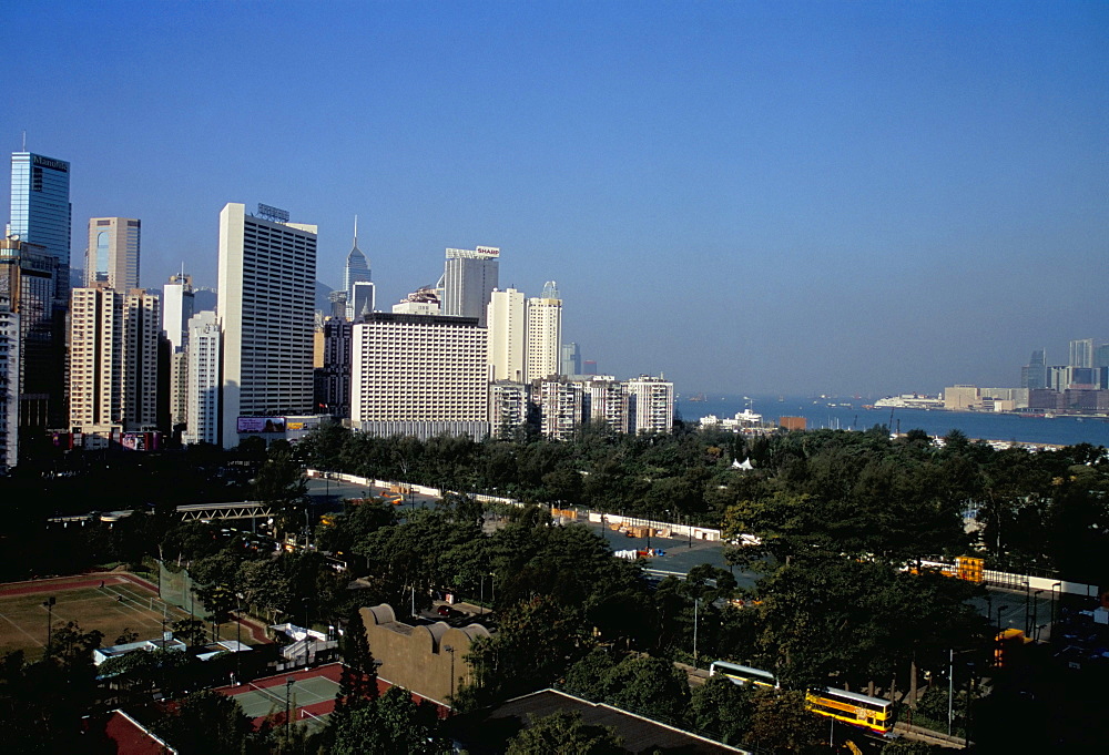 Causeway Bay and Victoria Park, Hong Kong Island, Hong Kong, China, Asia