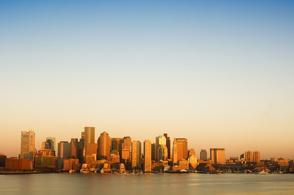 City skyline, Boston, Massachusetts, New England, United States of America, North America